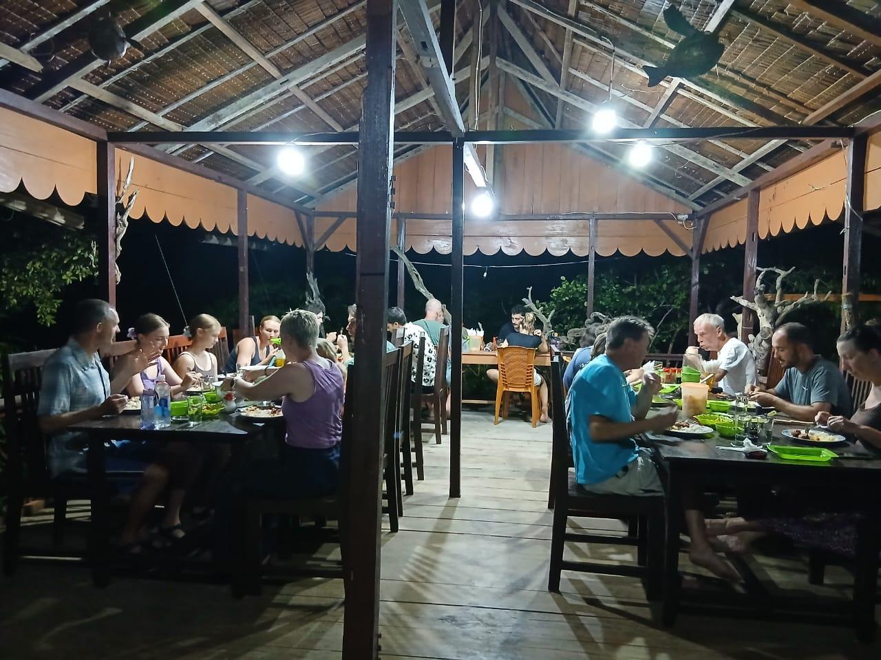 Poya Lisa Cottages – island shoreline view (November 2025)