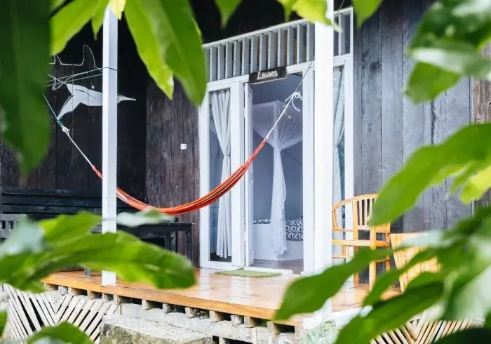 Sanctum Una Una – Deluxe Sea View room